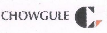 Chowgule (mono Of Letter C) Device mark 1671796 Trademark