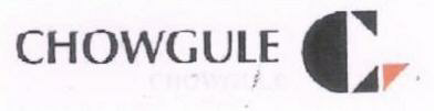 Chowgule (device) Device mark 1671799 Trademark