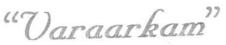 Varaarkam (label) Device mark 1650044 Trademark