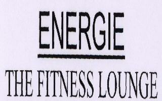 Energie The Fitness Lounge Device mark 1666154 Trademark