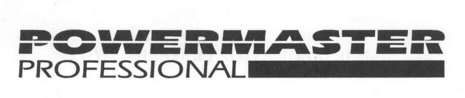 Powermaster Professional (label) Device mark 1665034 Trademark