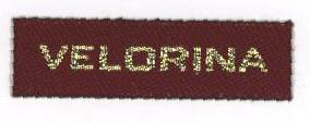 Velorina (label) Device mark 1665241 Trademark