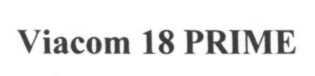 Viacom 18 Prime Device mark 1665076 Trademark