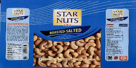 Star Nuts (logo) Device mark 1712623 Trademark