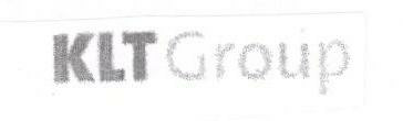 Klt Group . Device mark 1682050 Trademark