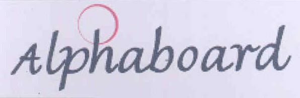 Alphaboard (label) Device mark 1686853 Trademark