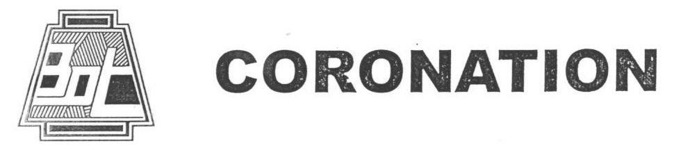 Bdt Coronation (logo) Device mark 1671168 Trademark