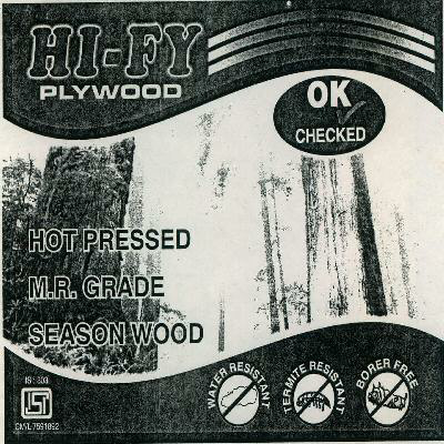Hi - Fy Plywood (label) Device mark 1727596 Trademark
