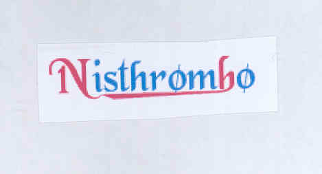 Nisthrombo (label) Device mark 1696084 Trademark