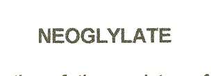 Neoglylate Device mark 1695976 Trademark