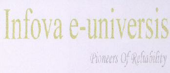 Infova E-universispioneers Of Reliability Device mark 1725459 Trademark