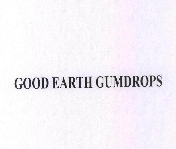 Good Earth Gumdrops Device mark 1487785 Trademark