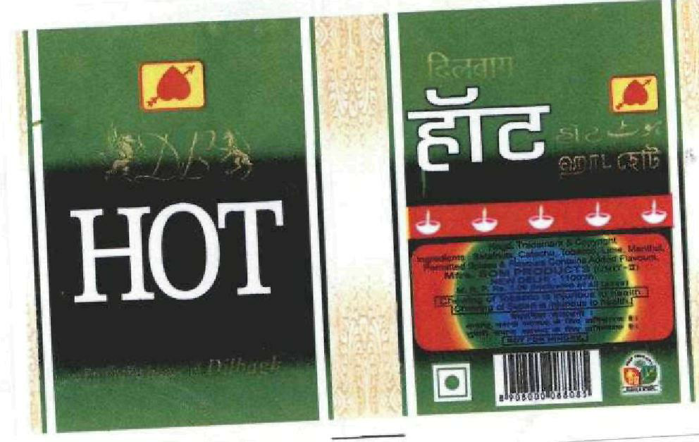 Hot (label) Device mark 1726274 Trademark