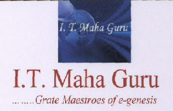 I.t. Maha Guru Grate Maestroes Of E-genesis Device mark 1725480 Trademark