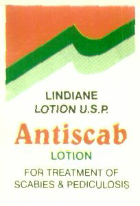 Antiscab Lotion (label) Device mark 1458694 Trademark