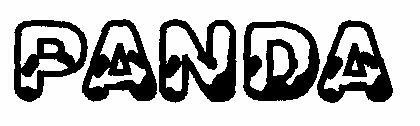 Panda (letter Written In Special Form) Device mark 1502718 Trademark