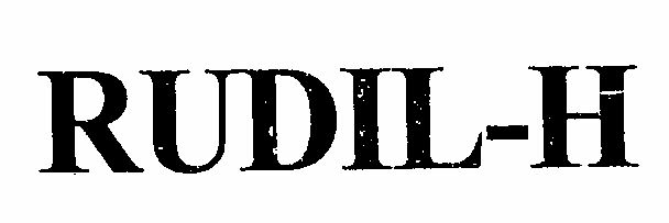 Rudil-h Device mark 1458716 Trademark