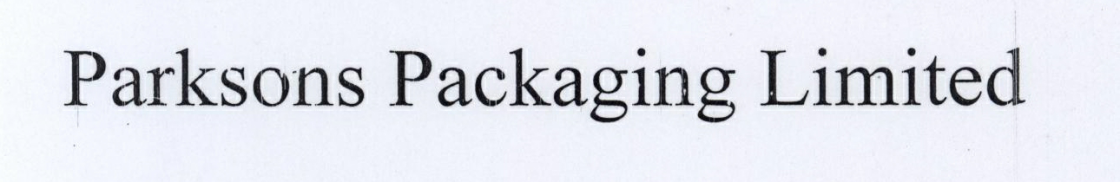 Parksons Packaging Limited Device mark 1770659 Trademark