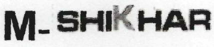 M-shikhar Device mark 1731891 Trademark