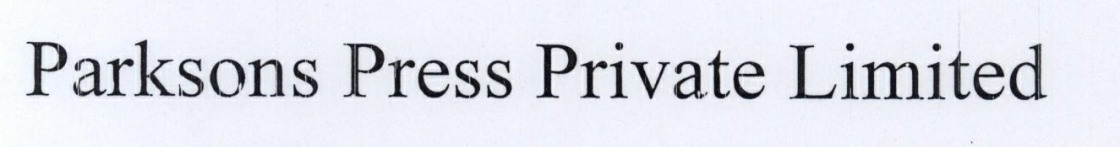 Parksons Press Private Limited Device mark 1770669 Trademark