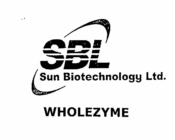 Sbl Wholezyme Device mark 1458368 Trademark