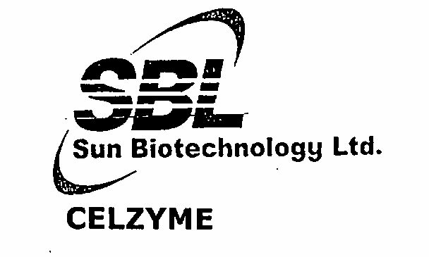 Sbl Celzyme Device mark 1458371 Trademark