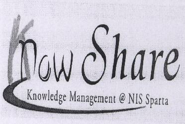 Know Share Knoledge Mangement @ Nis Sparta Device mark 1741871 Trademark