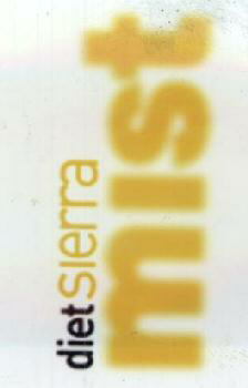 Diet Slerra Mist (with Device) Device mark 1741127 Trademark