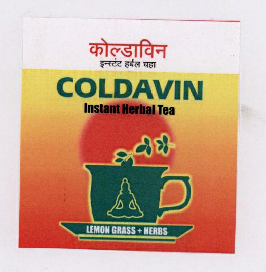 Coldavin (label) Device mark 1787274 Trademark
