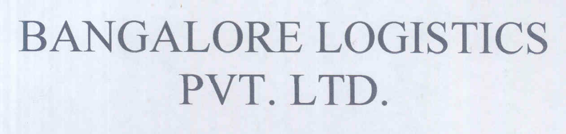 Bangalore Logistics Pvt. Ltd. (label) Device mark 1762090 Trademark