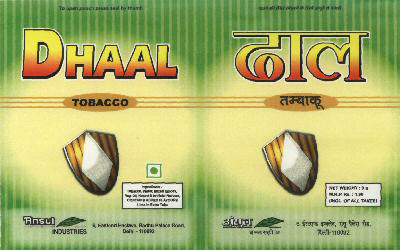 Dhaal Tobacco With Label Device mark 1746071 Trademark