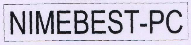 Nimebest-pc Device mark 1786059 Trademark