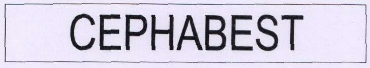 Cephabest Device mark 1786067 Trademark