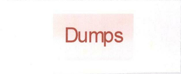 Dumps (label) Device mark 1577987 Trademark
