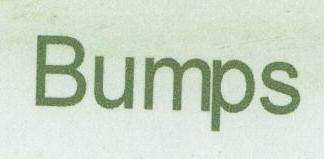Bumps (label) Device mark 1577994 Trademark