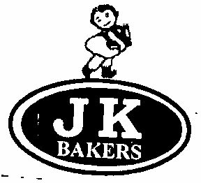 J. K. Bakers (device Of Cartoon, Label) Device mark 1533334 Trademark
