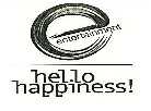 E Entertainment Hello Happiness! (logo) Device mark 1518985 Trademark