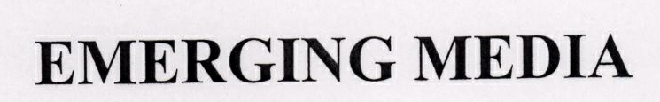 Emerging Media Device mark 1777226 Trademark