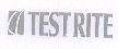 Test Rite (logo) Device mark 1565944 Trademark