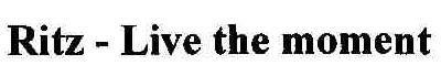 Ritz-live The Moment Device mark 1807094 Trademark