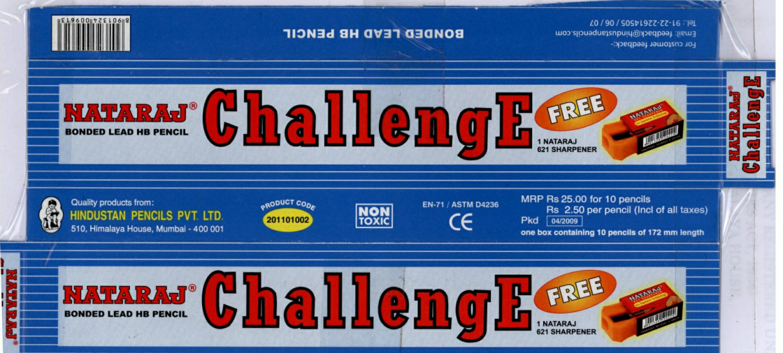 Nataraj Challenge Device mark 1816487 Trademark