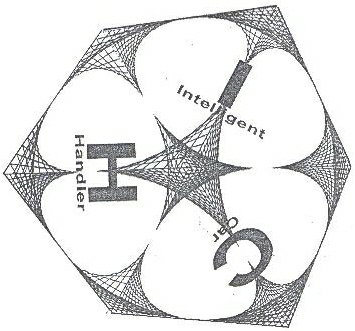 Ich - Intelligent Car Handling (logo) Device mark 1549509 Trademark
