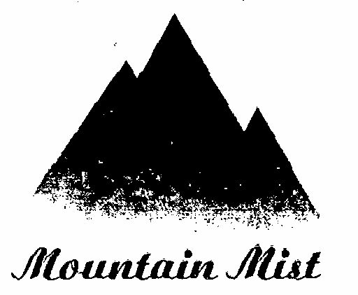 Mountain Mist (label) Device mark 1549387 Trademark