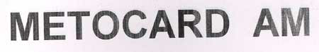 Metocard Am Device mark 1548546 Trademark