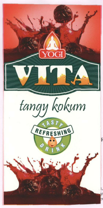 Yogi Vita Tangy Kokum (label) Device mark 1594004 Trademark