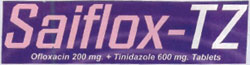 Saiflox-tz Device mark 1609284 Trademark