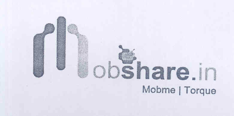 Mobshare.in (logo) Device mark 1595620 Trademark