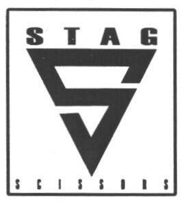Stag S Scissors (label) Device mark 1652922 Trademark