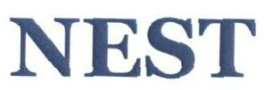 Nest (letter Written In Double Outline) Device mark 1594211 Trademark