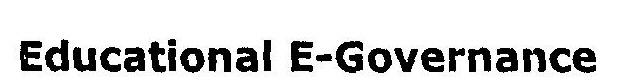 Educational E-governance Device mark 1822268 Trademark